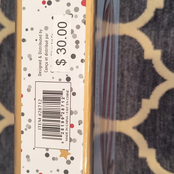 NIB Good Gatherings Peppermint Tray - Picture 2 of 3